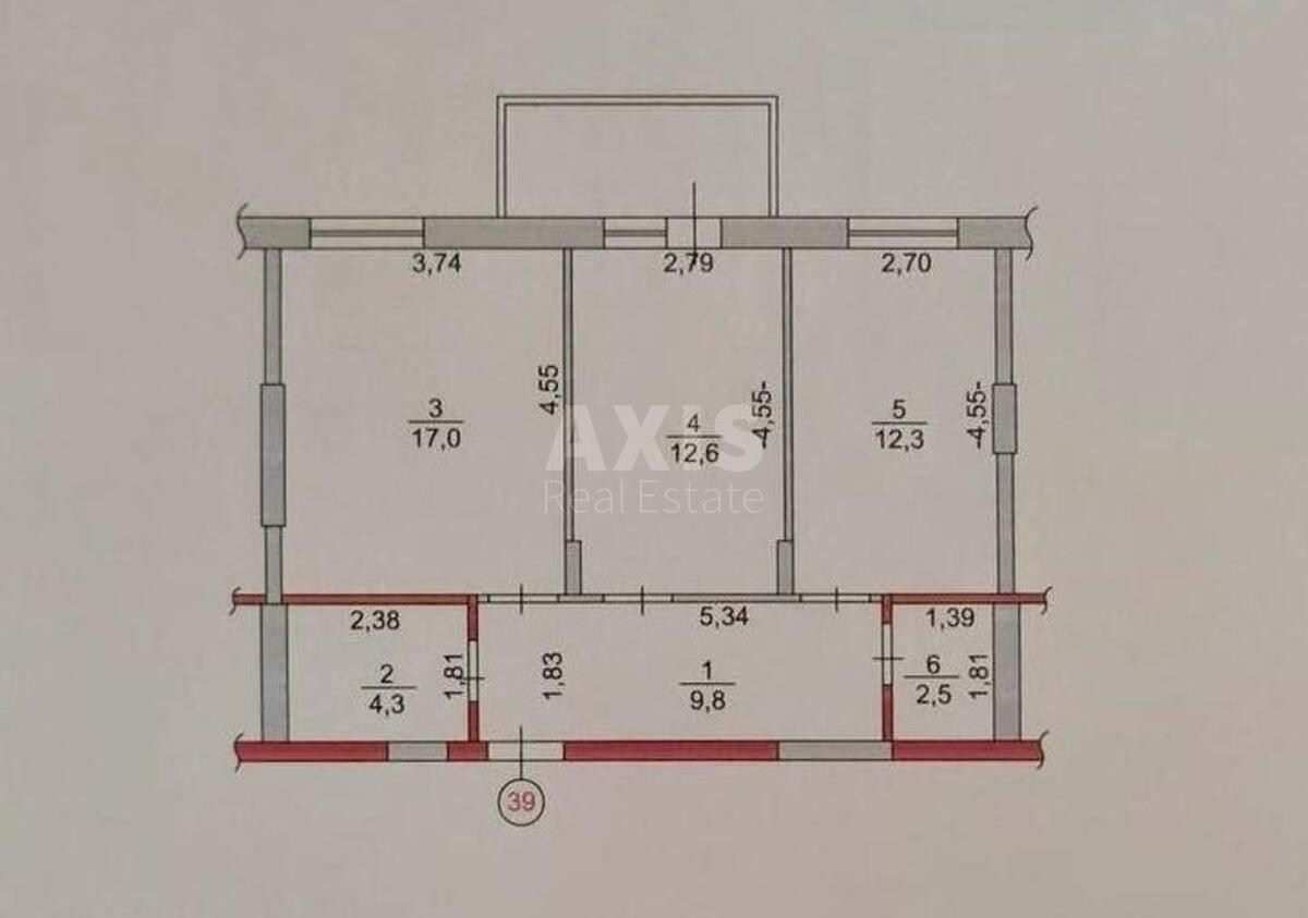 2k apartment vul. Zabolotnogo Akademika 148635151