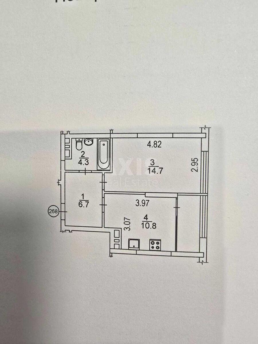 1к квартира пр-т Правды 16