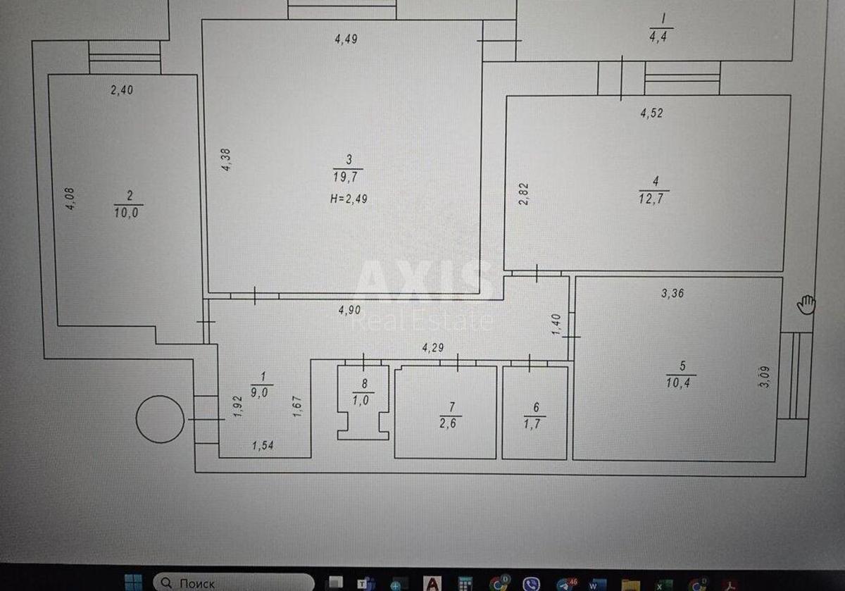 3k apartment pr-t Gagarina Jurija 517