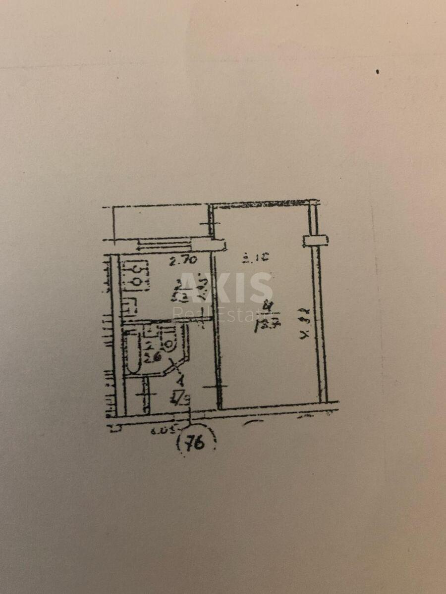 1k apartment vul. Lypkivs'kogo Vasylja Mytropolyta 15623586