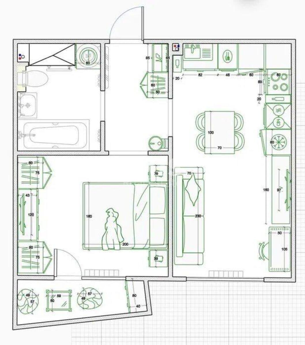 1k apartment vul. Stecenka 756