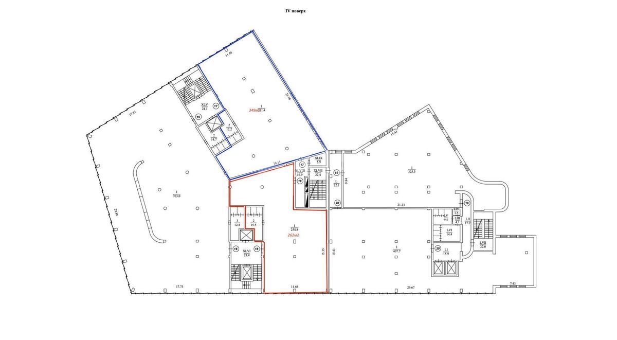 Office vul. Moskovs'ka 31/33, 612m2600494