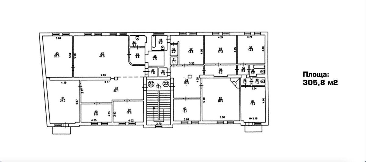 Офис ул. Михайловская 12Б, 1481м2583237