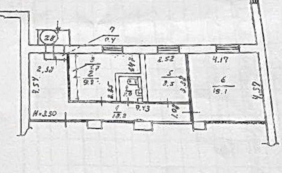 Офис ул. Майбороды Платона 23, 60м26136410