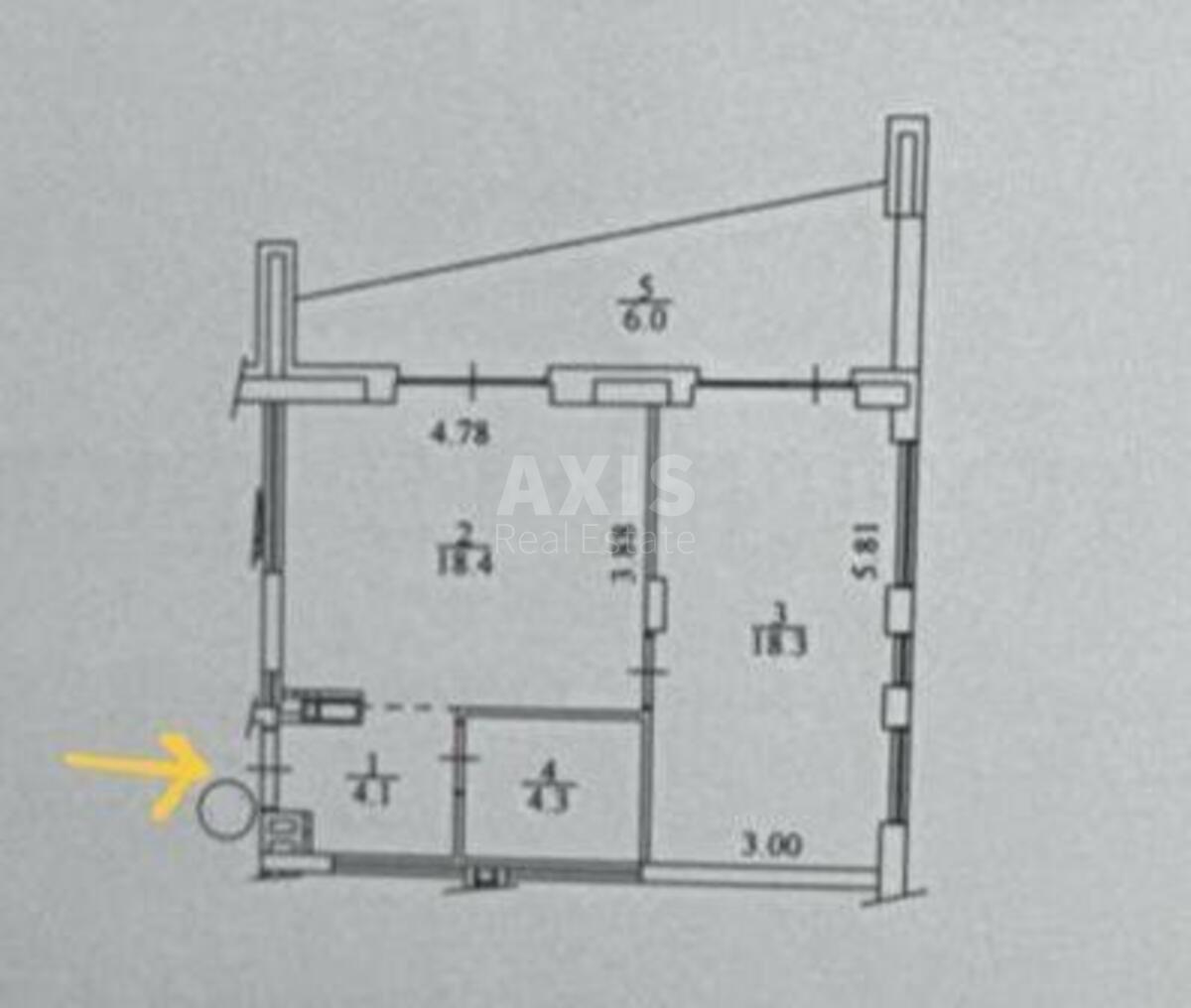 1k apartment vul. Brativ Shemetiv 10/810