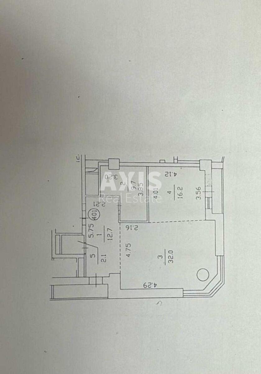 Office vul. Zhyljans'ka 59, 76m2606433