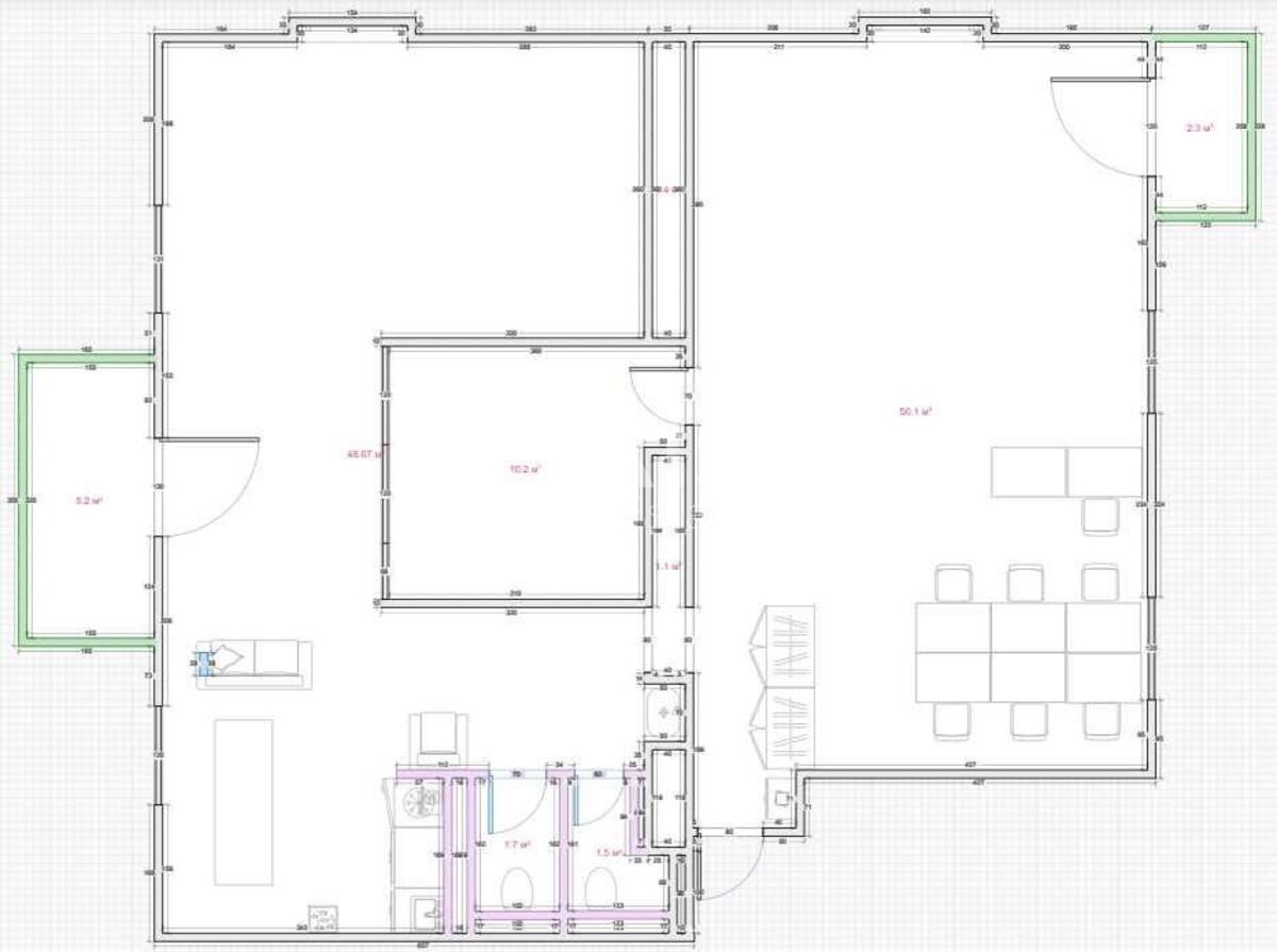 Office vul. Dmytrivs'ka 19, 112m25688510