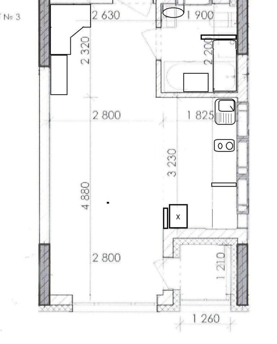 1k apartment vul. Kvitky Cisyk 324