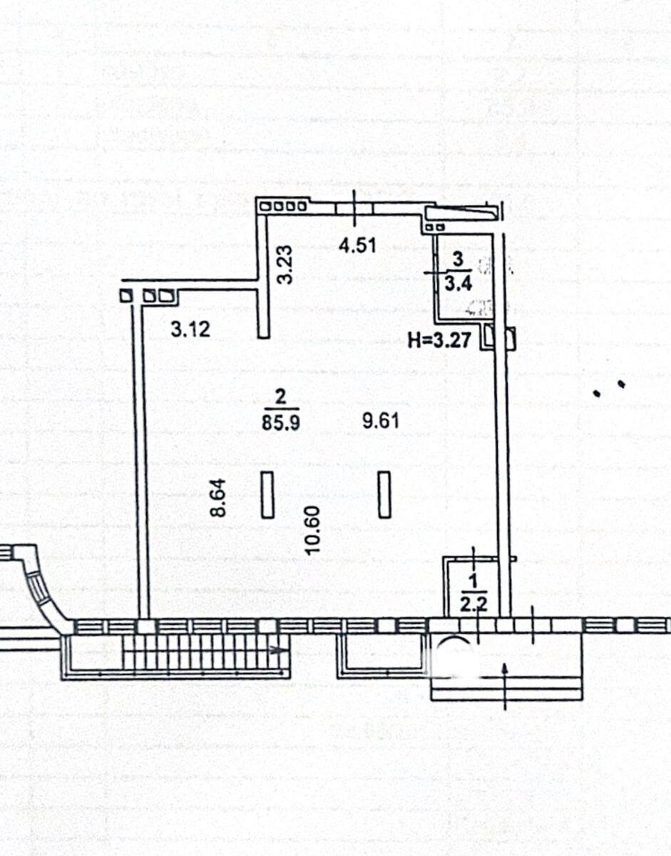 Trade object vul. Sikors'kogo Igorja Aviakonstruktora 1, 91m2576654