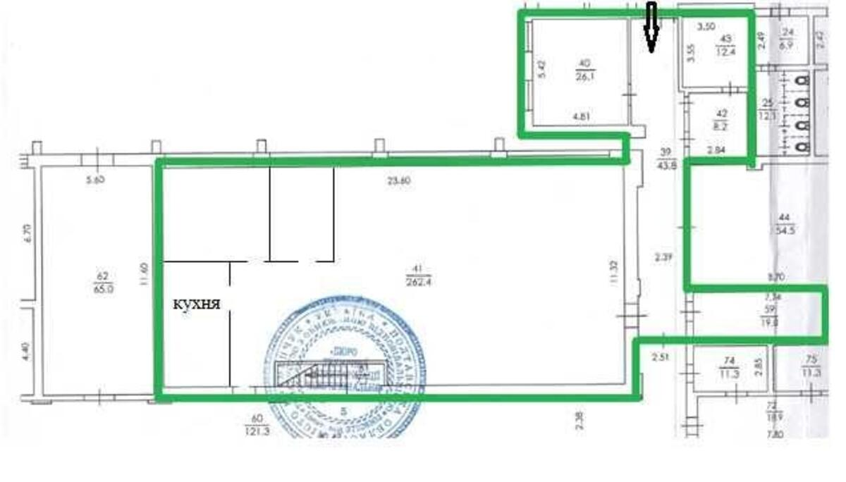 Office vul. Golosii'vs'ka 17, 372m2562886