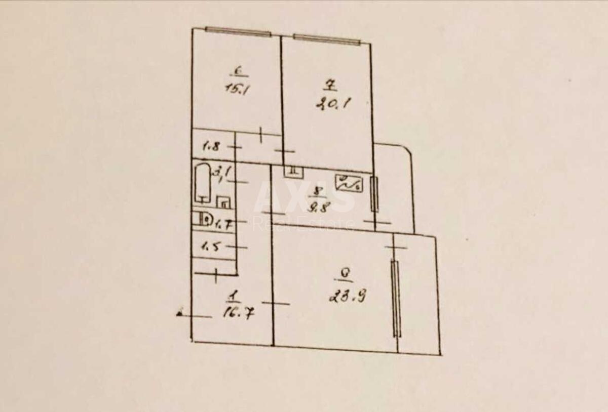 3k apartment vul. Staronavodnyc'ka 68