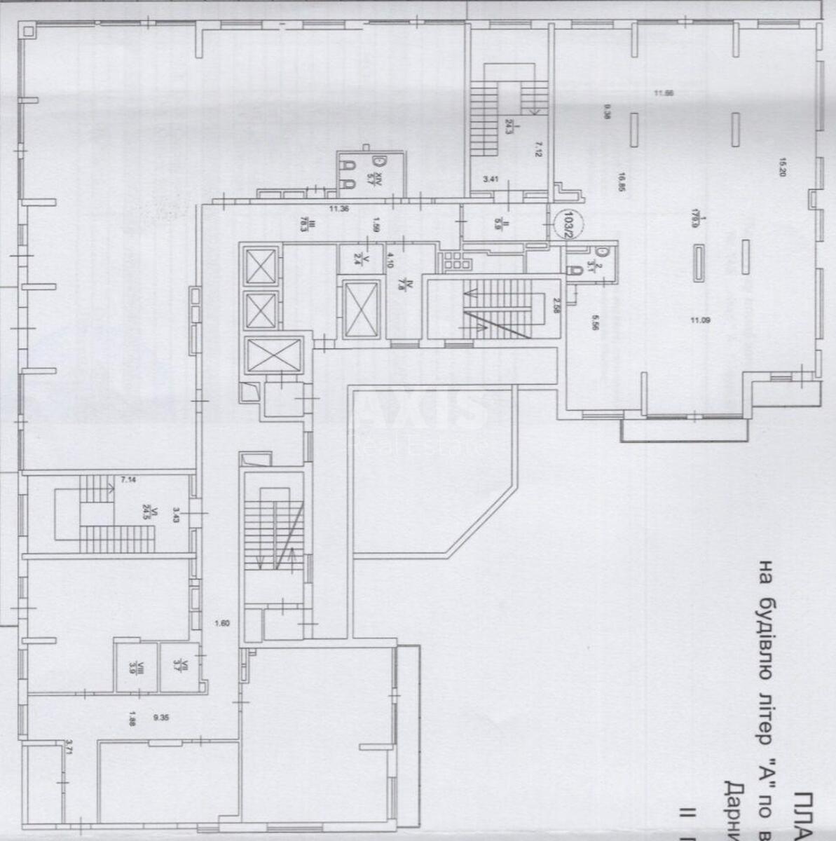 Office nab. Dniprovs'ka 14, 245m2619915