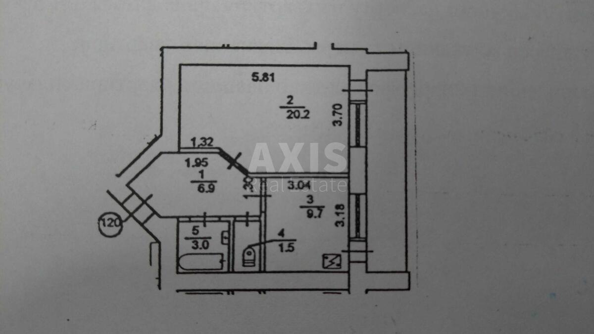 1к квартира ул. Вишняковская 5Б9