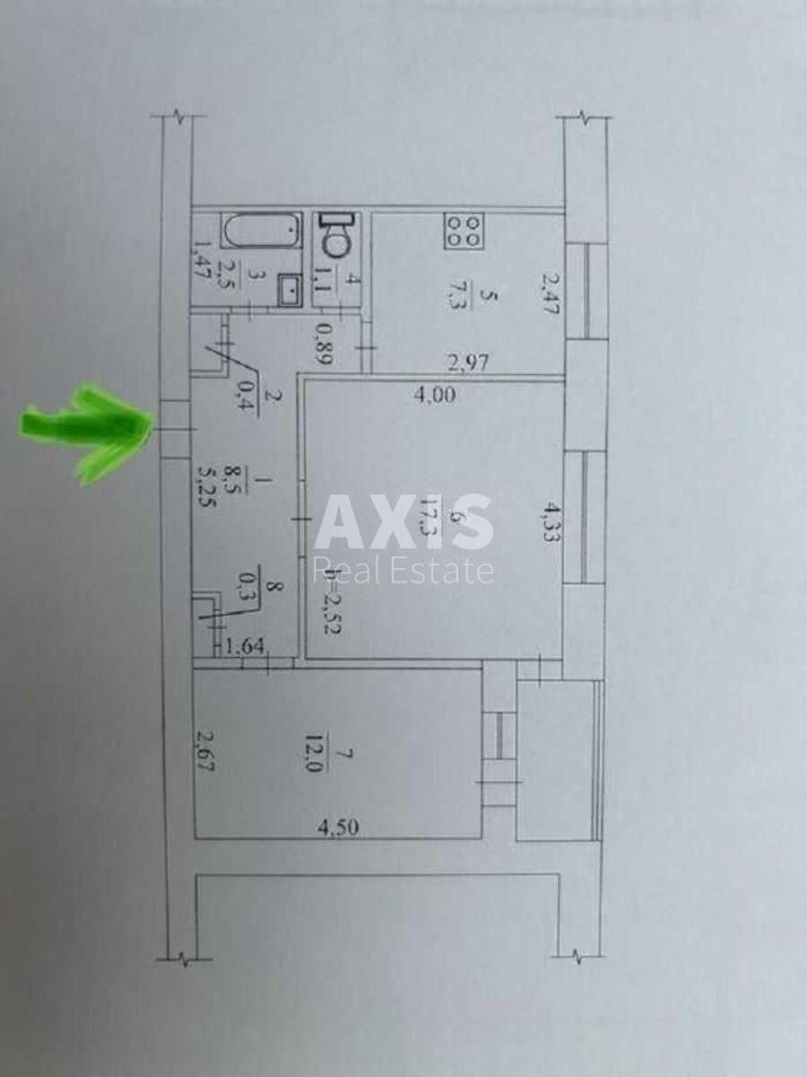 2к квартира ул. Героев полка "Азов" 259