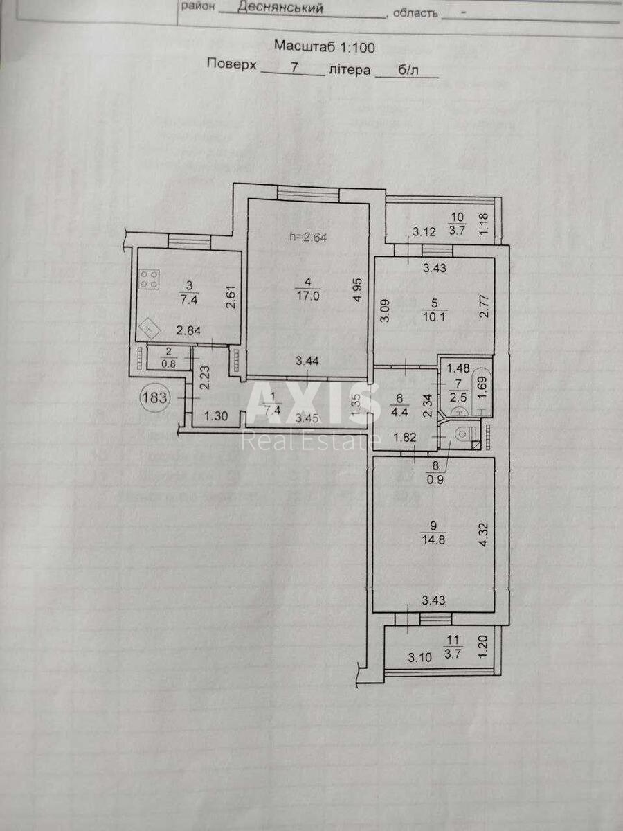 3к квартира ул. Милославская 31588215