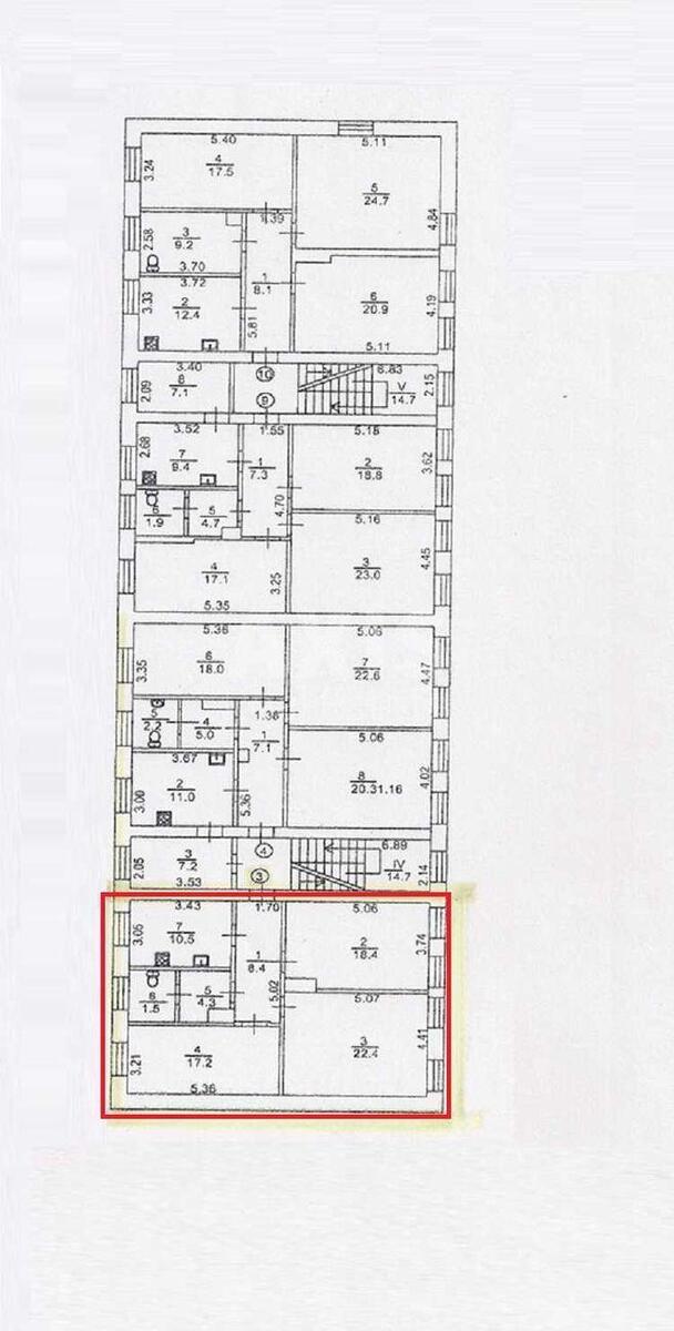 Office vul. Dmytrivs'ka 35, 83m26172410