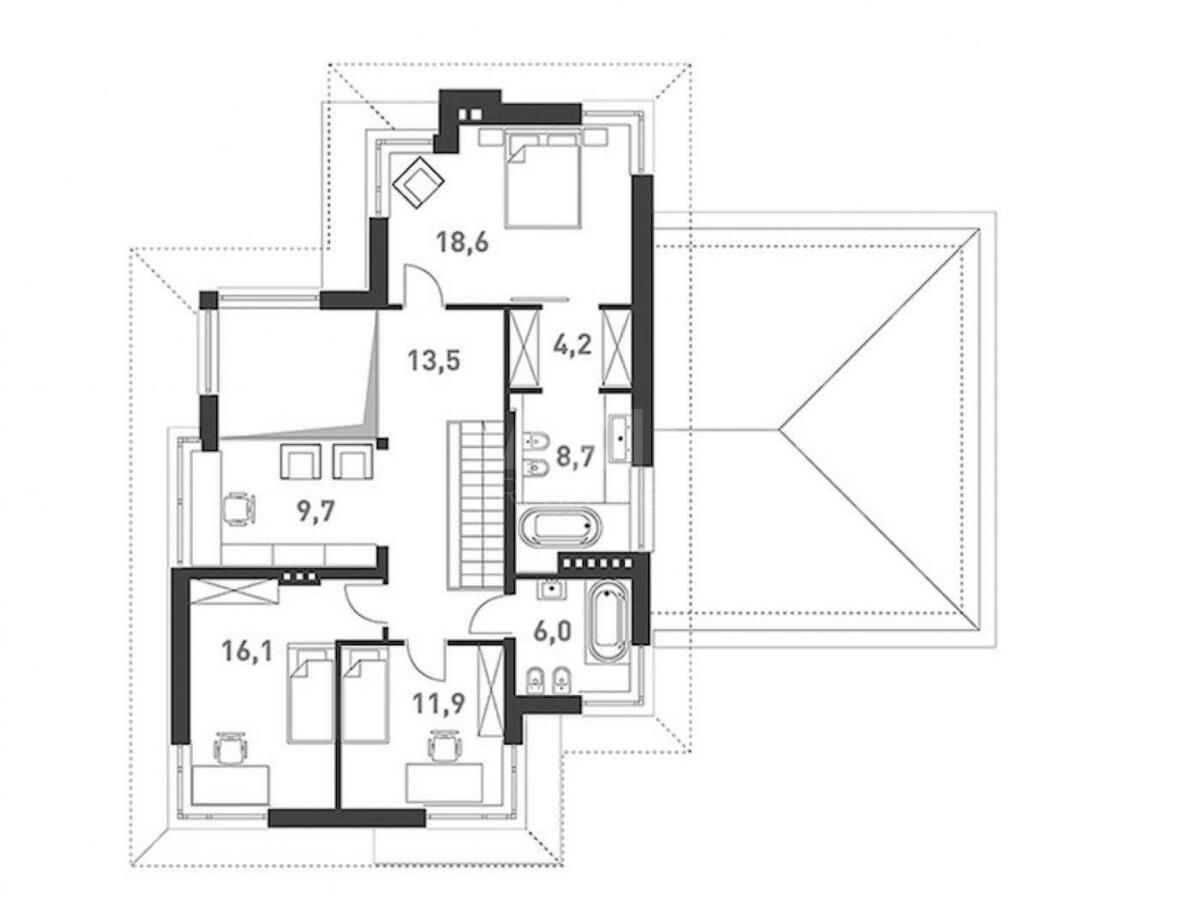 House vul. Central'na, 226m2, Kyiv city5797414