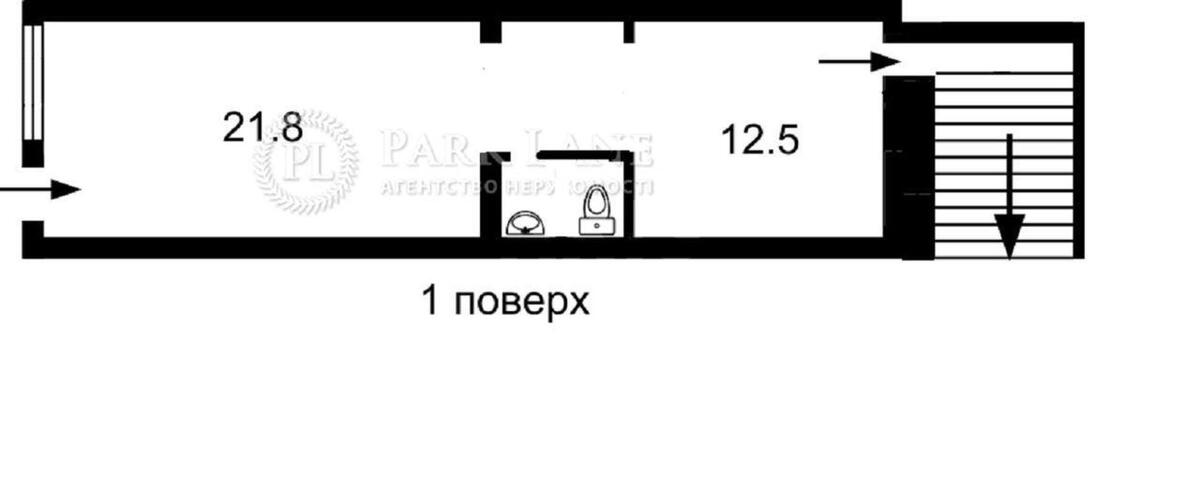 Объект торговли ул. Бассейная 13, 80м29