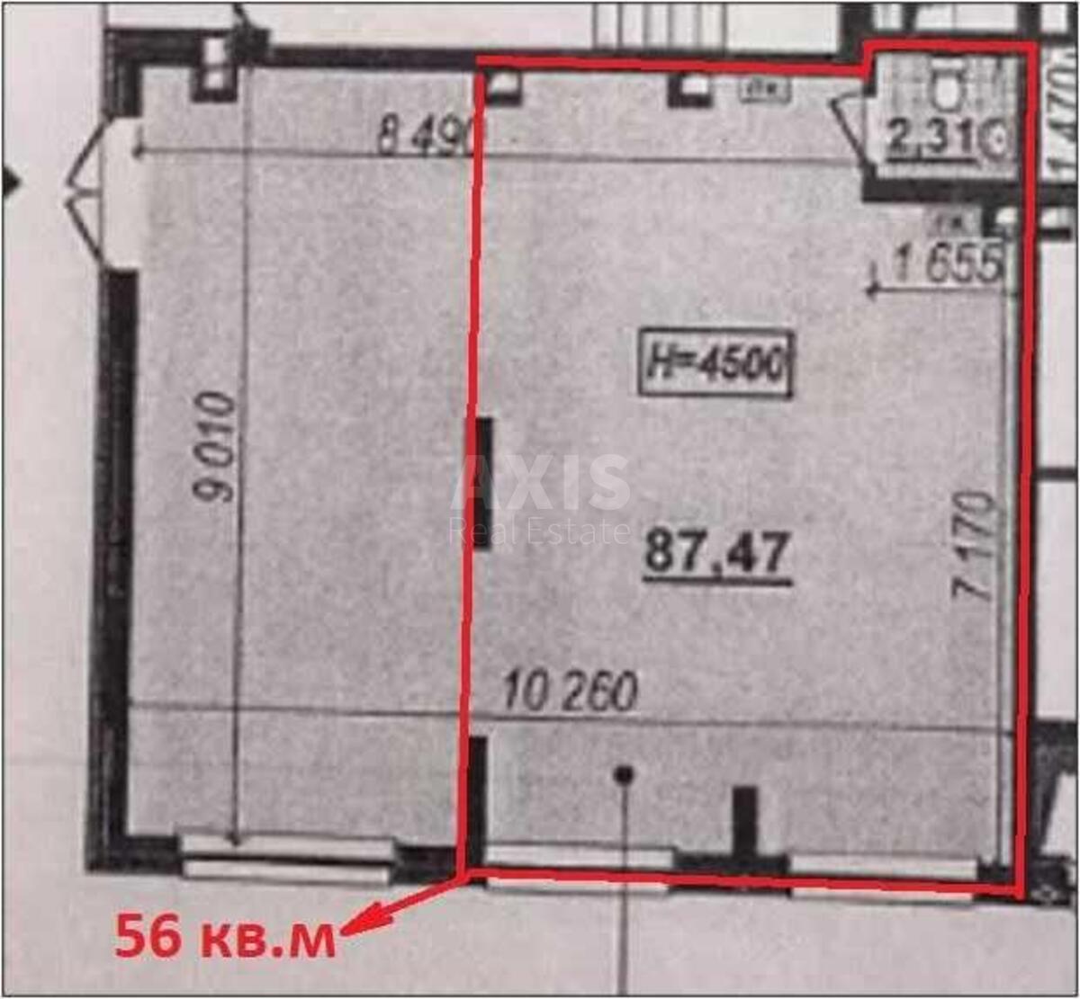 Объект торговли пр-т Европейского Союза 45А, 55м2640975