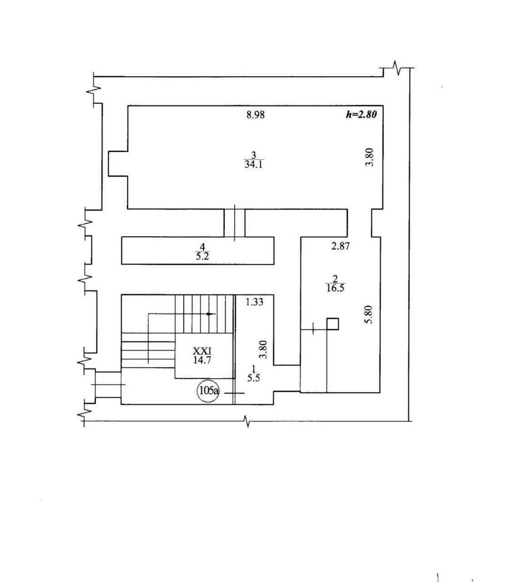 Trade object uzv. Klovs'kyj 14/24, 61m2595467