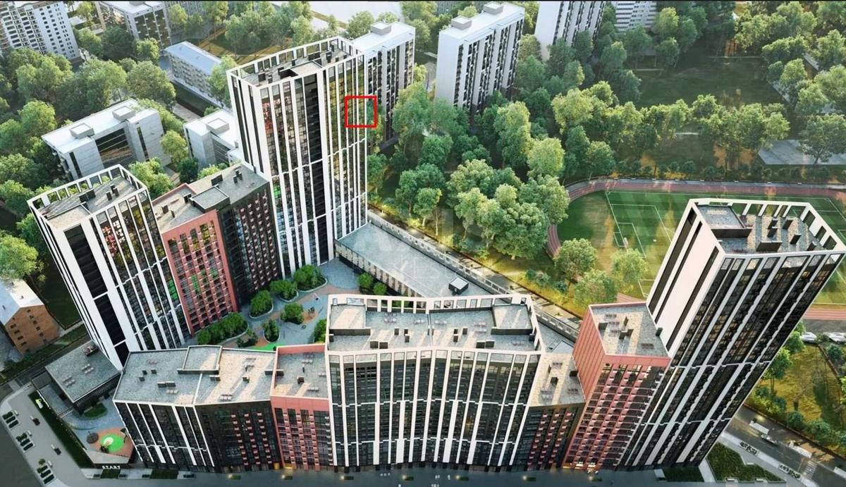 1k apartment vul. Sholudenka 30
