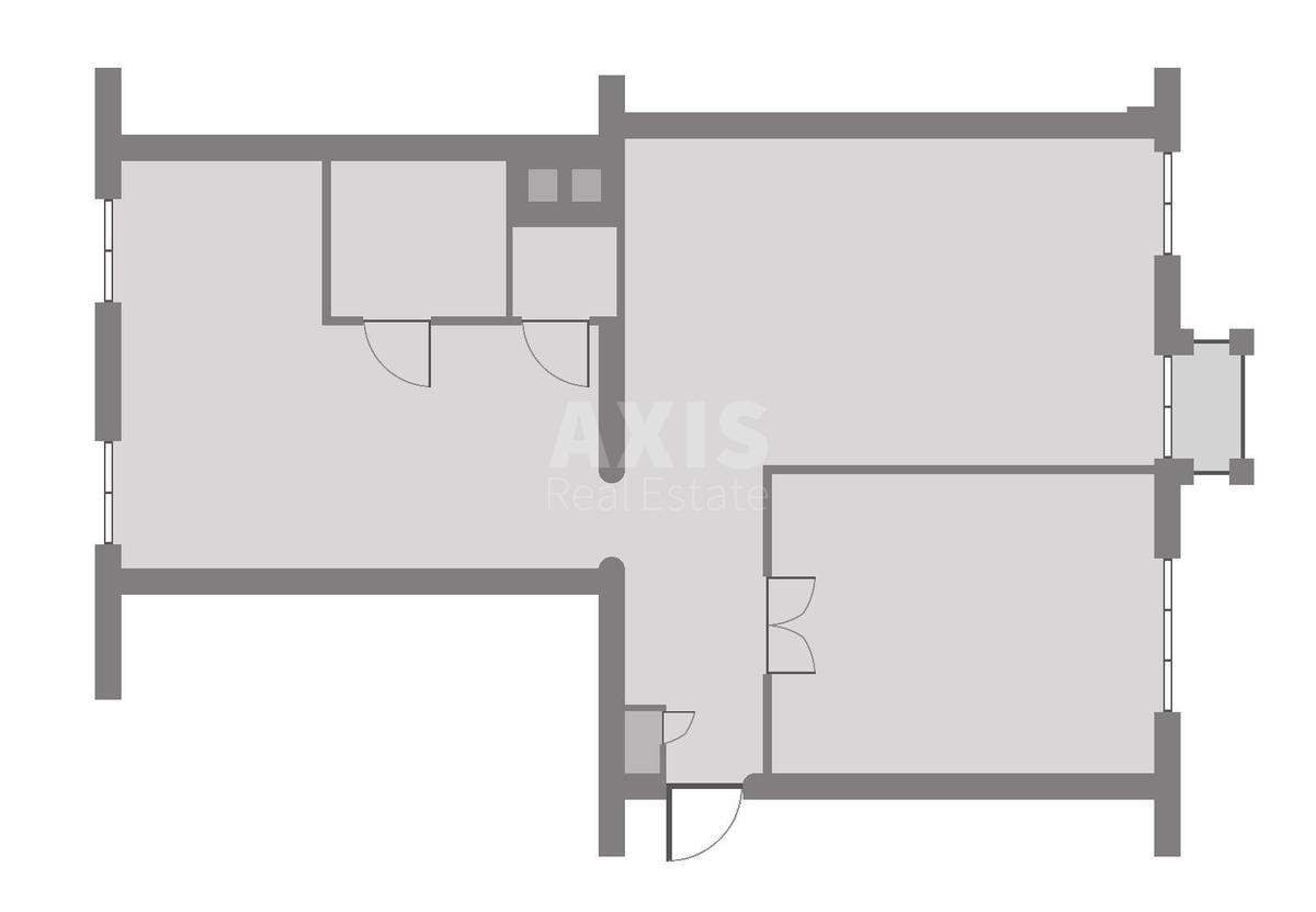 3k apartment vul. Gusovs'kogo 12/712