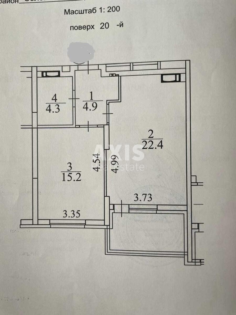1k apartment pr-t Povitryanykh Syl 56616936