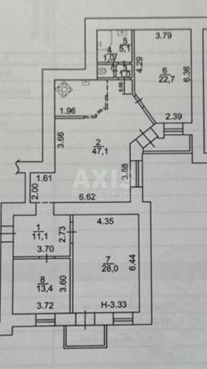 4k apartment vul. Jaroslaviv Val 1410