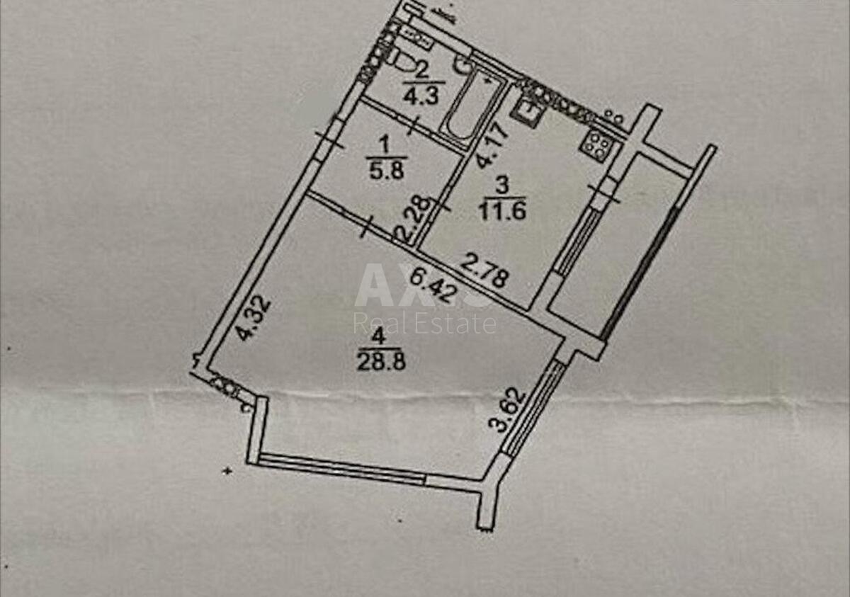 1k apartment vul. Chavdar Jelyzavety 13633764