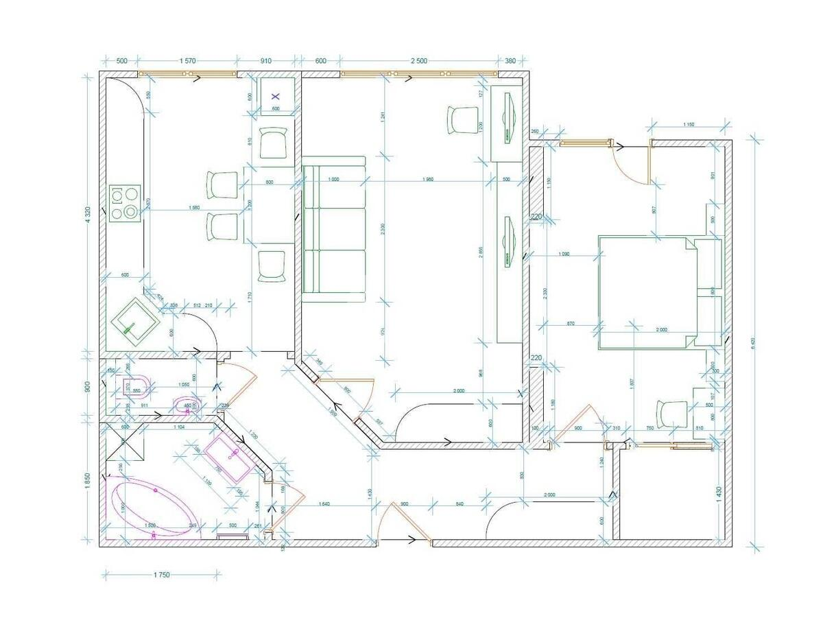 2k apartment vul. Borshhagivs'ka 152А5962413