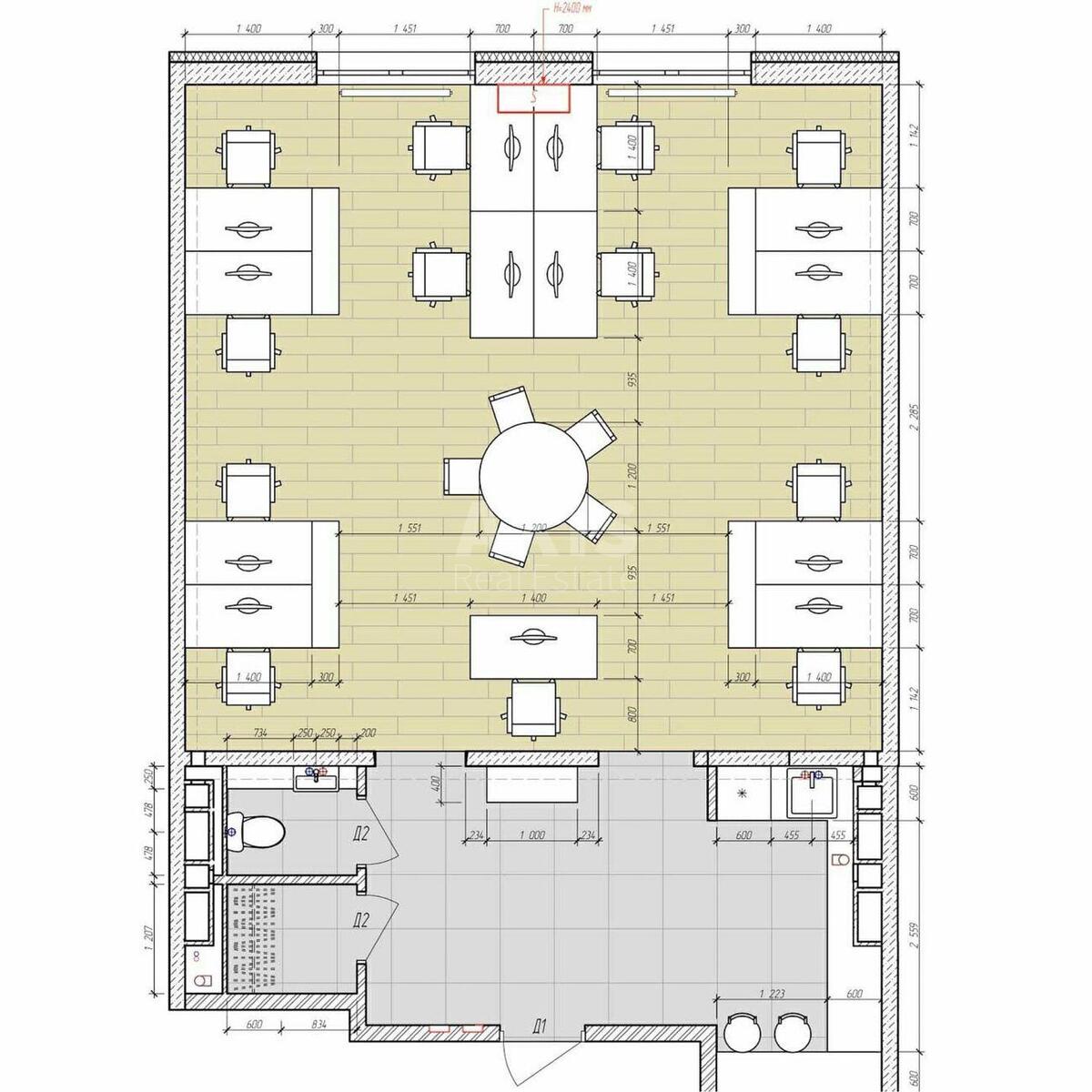 Office vul. Myhajla Maksymovycha 24, 80m2570695