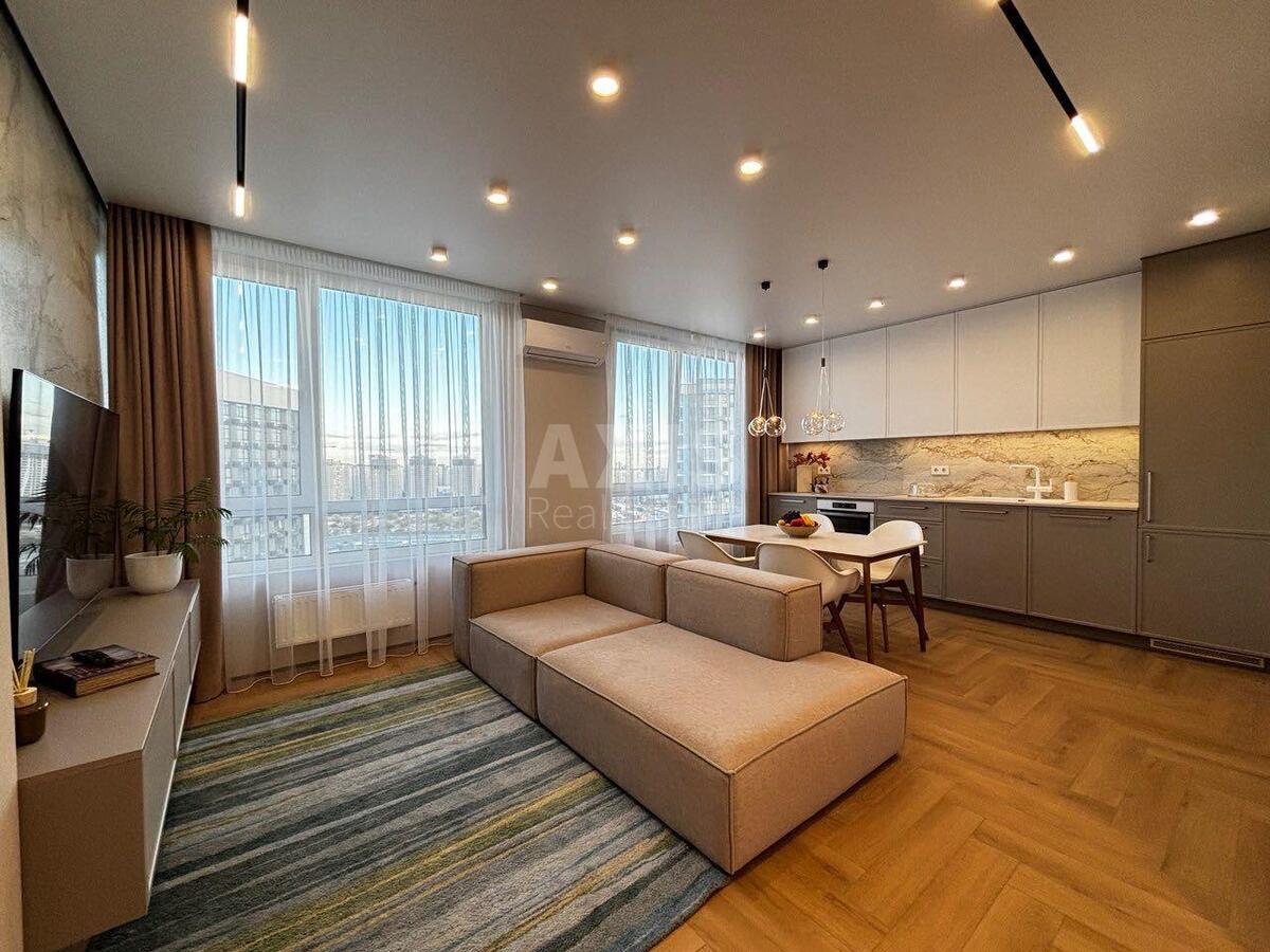 3k apartment nab. Dniprovs'ka 15593613