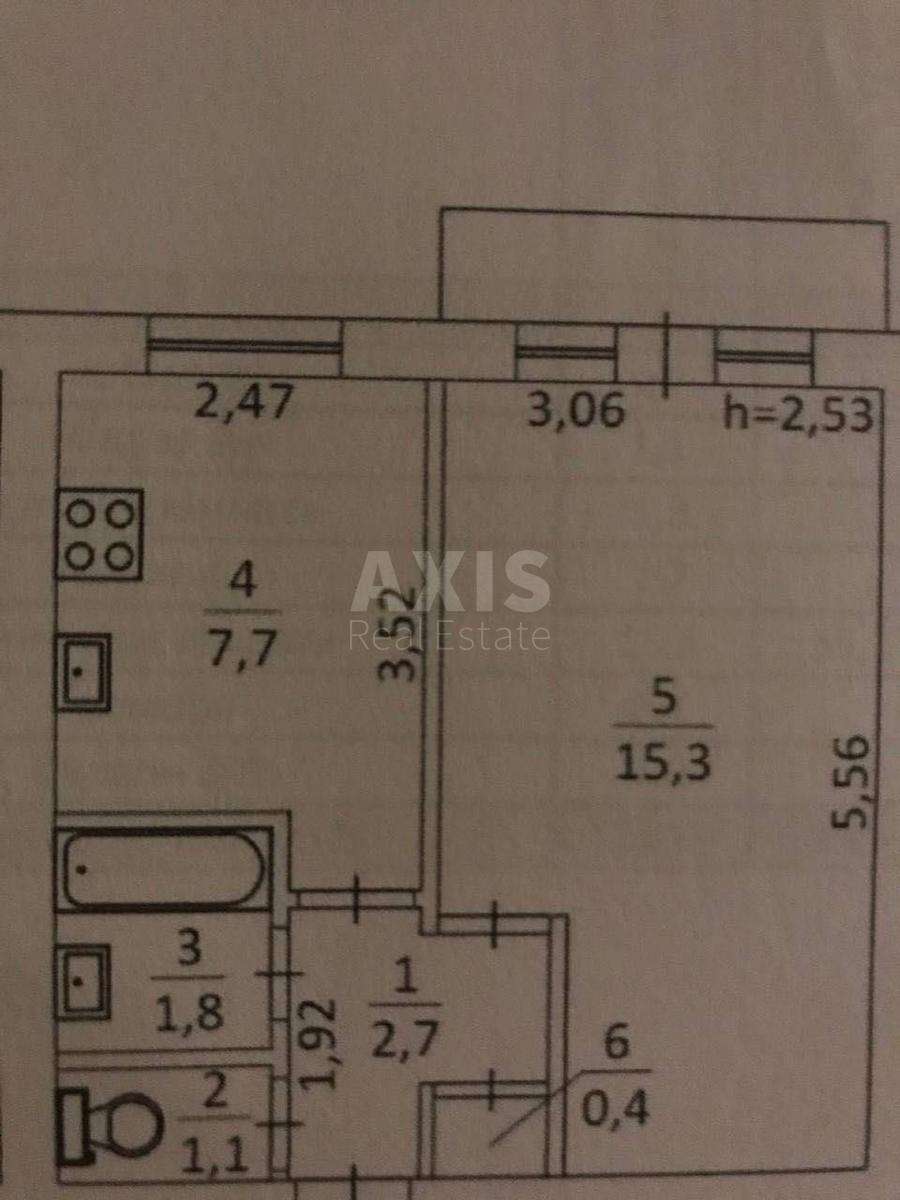 1k apartment pr-t Gagarina Jurija 19/308