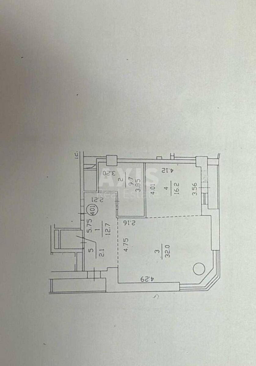 Office vul. Zhyljans'ka 59, 76m2606433