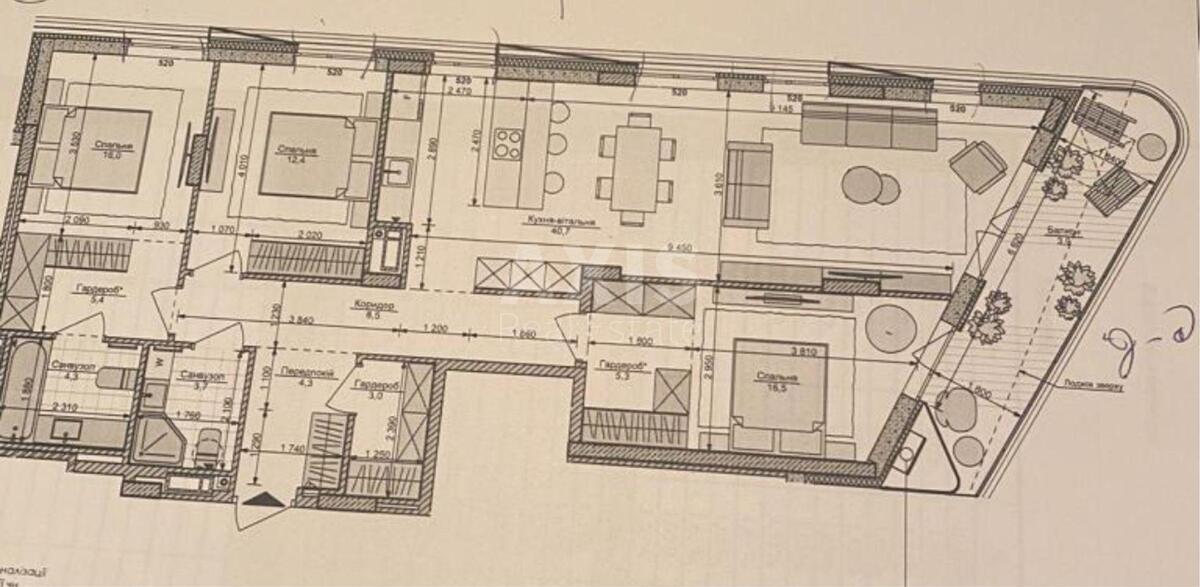 3k apartment bul. Ryl's'kogo Tadeja 16389813