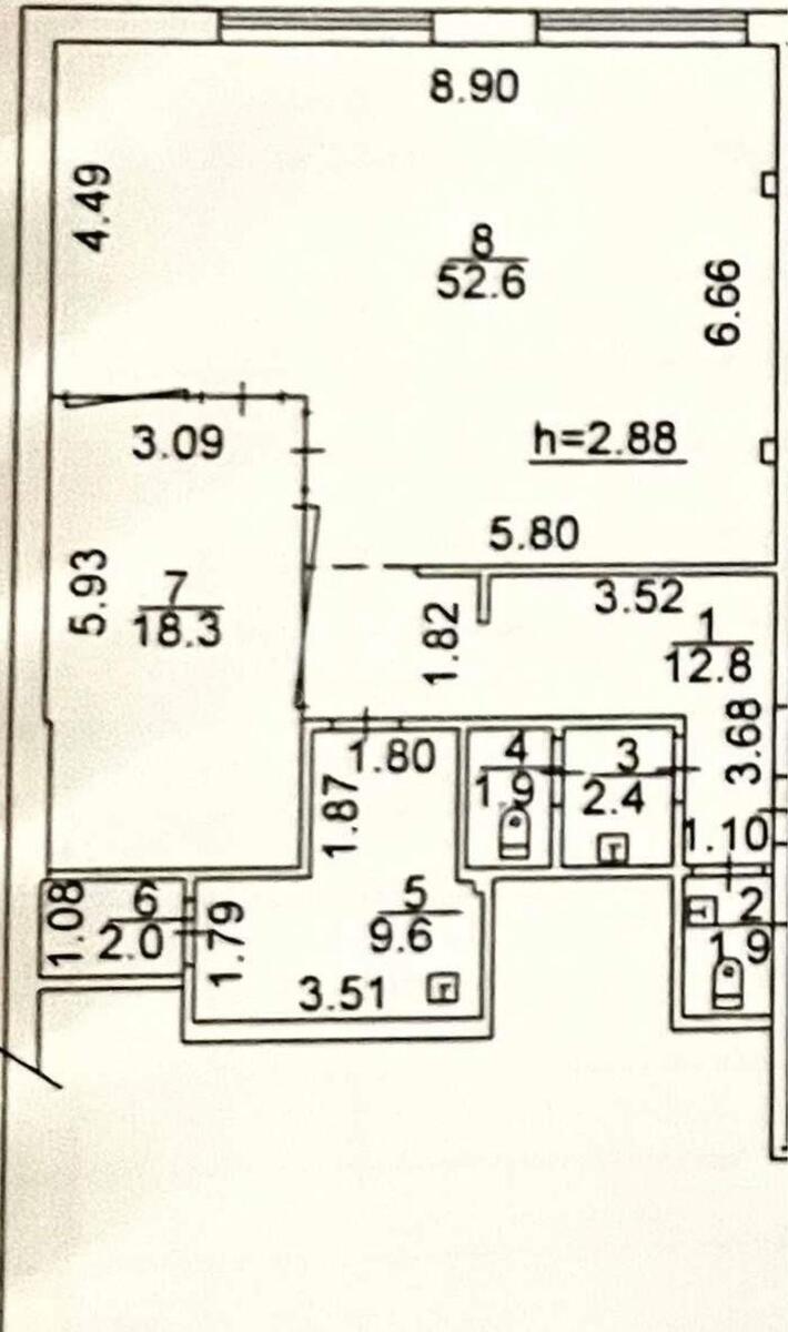 Office vul. Nyzhnij Val 15, 101m27
