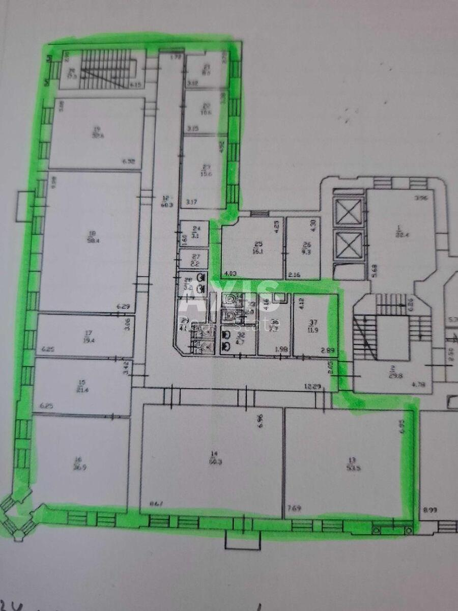 Office vul. Velyka Vasyl'kivs'ka 15/2, 434m24893615