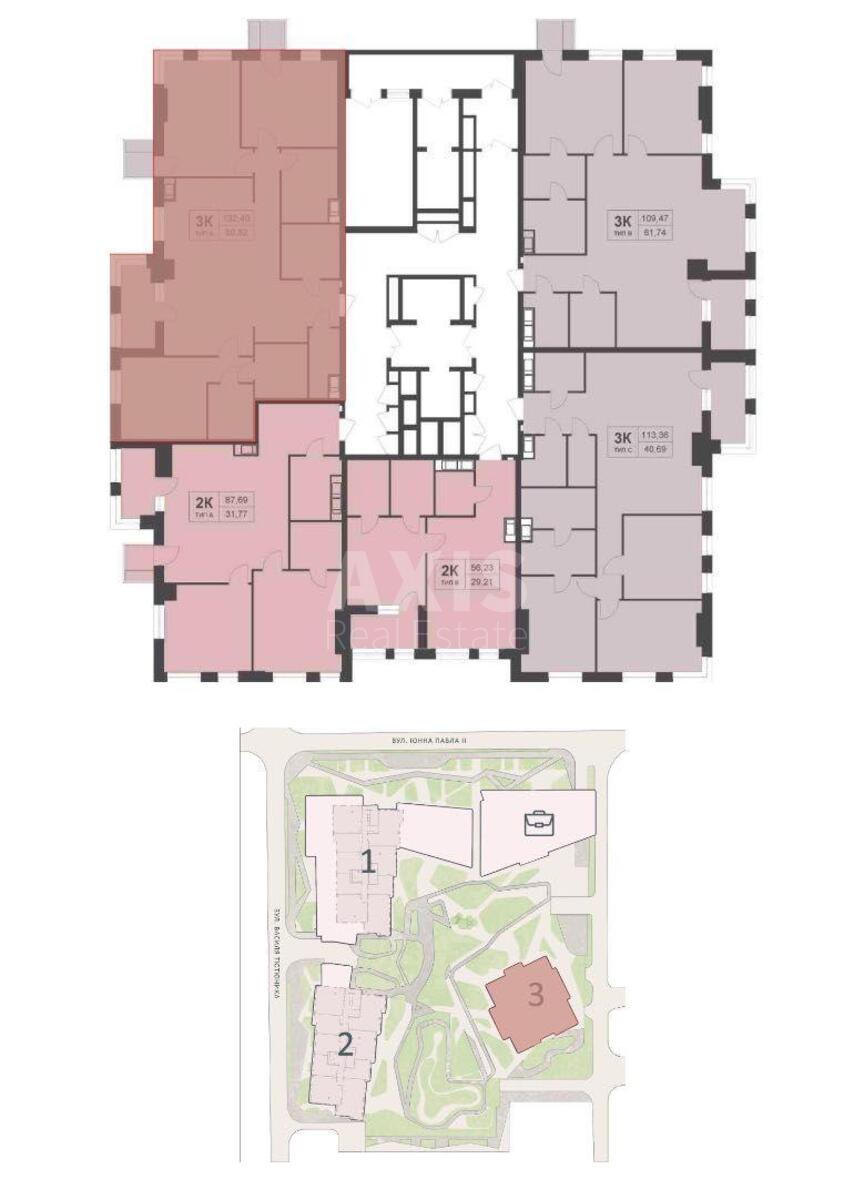3k apartment vul. Barbjusa Anri 39/2570421