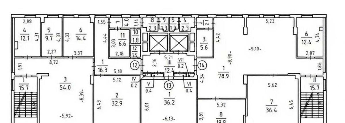Office vul. Baggovutivs'ka 23, 179m29