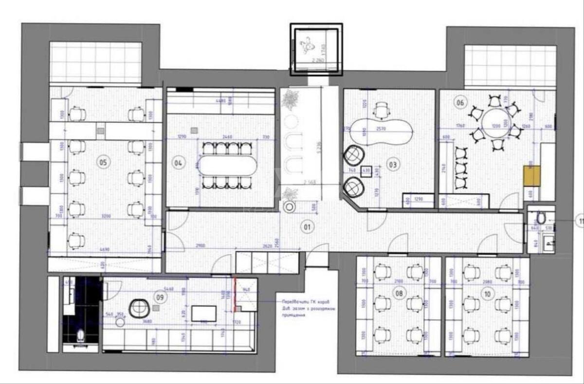 Office vul. Esplanadna 32В, 1410m2595973