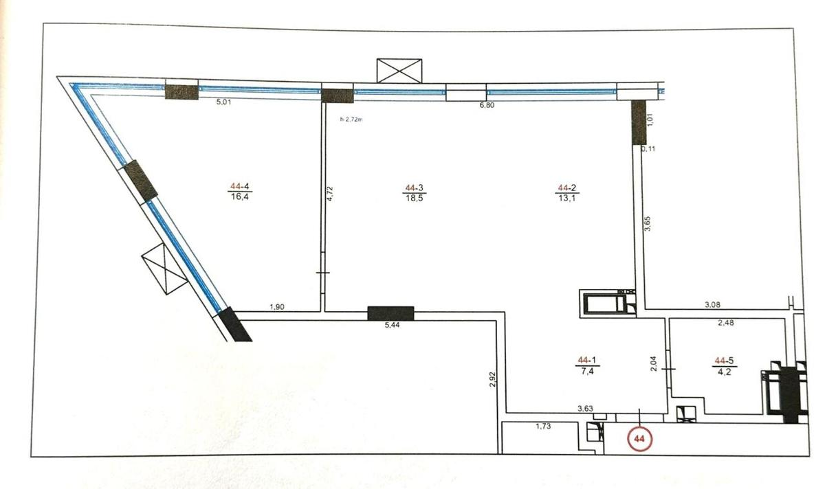 2k apartment vul. Chernigivs'ka 86