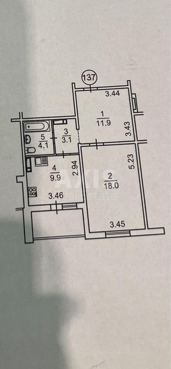 1к квартира ул. Закревского Николая 97А7