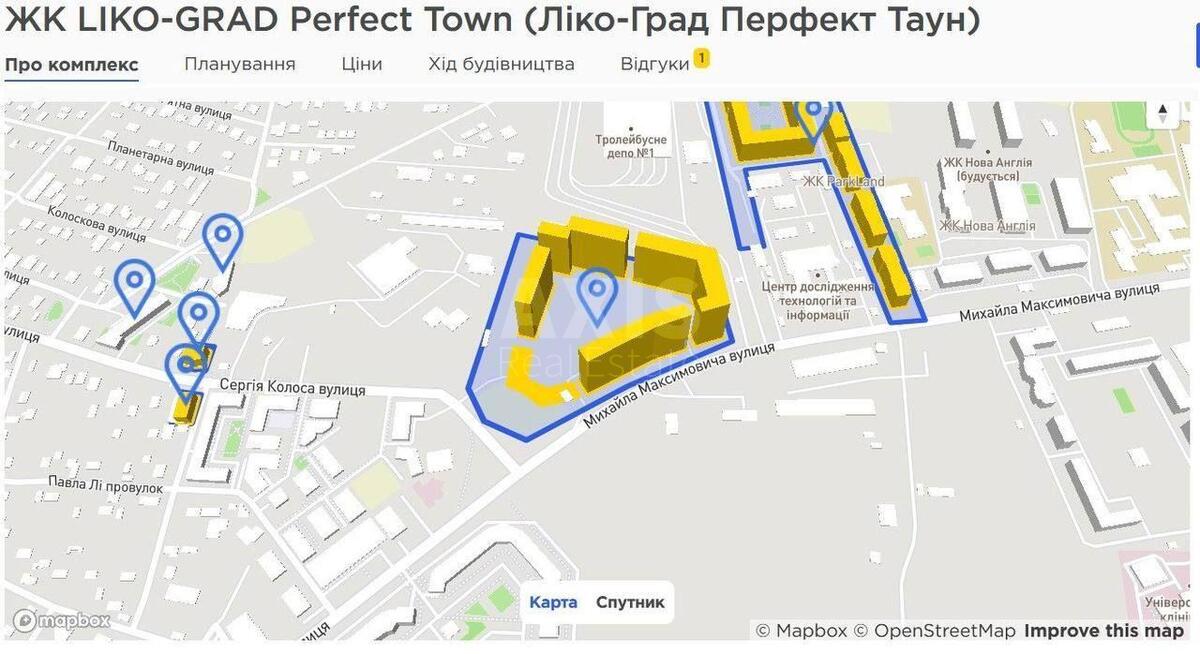 3к квартира ул. Михаила Максимовича 325783710