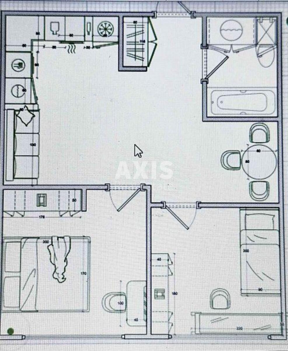 2k apartment vul. Vsevoloda Zmijenka 34/2111