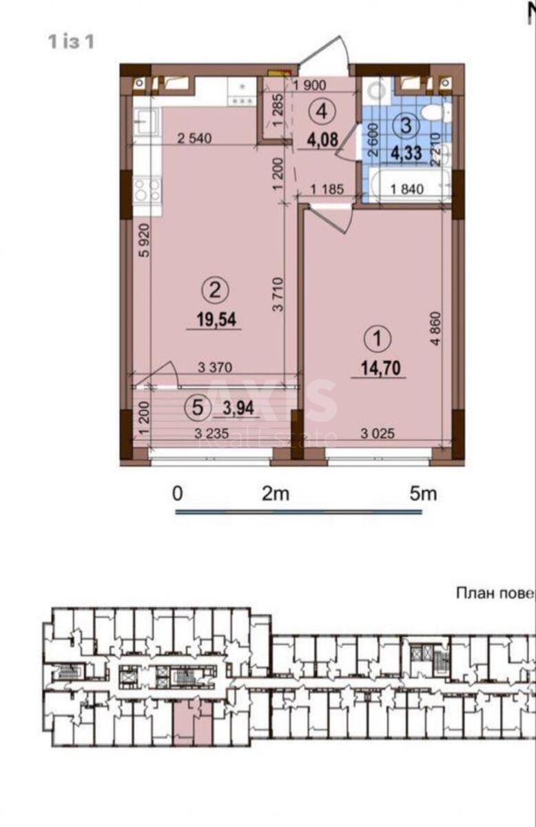 1k apartment vul. Rodyny Kristeriv 145