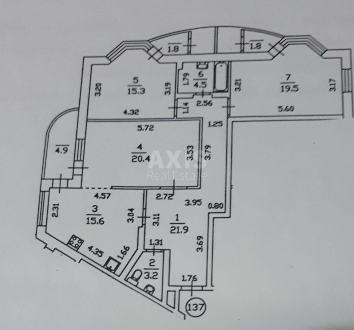 3k apartment vul. Strokacha Tymofija 76261616