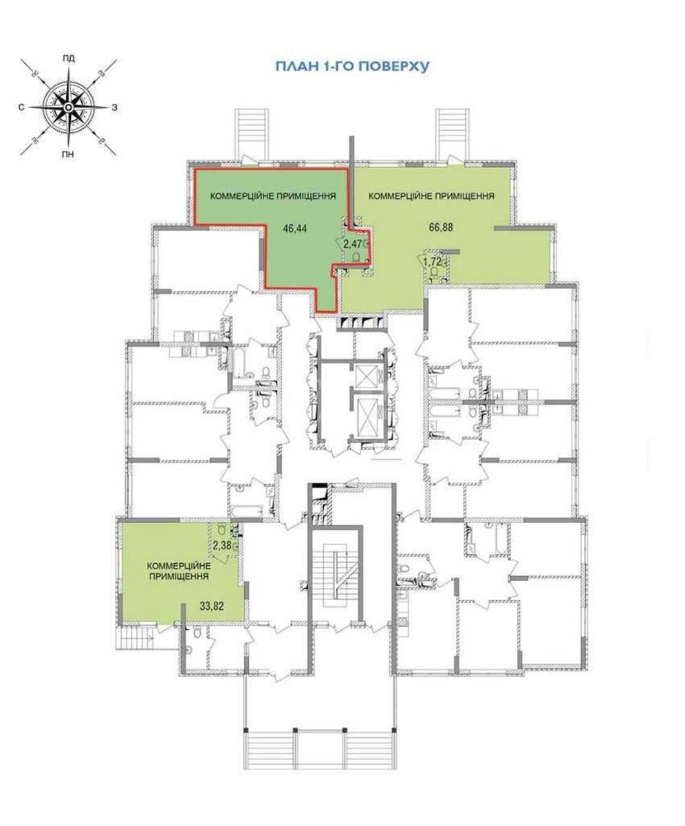 Объект торговли пр-т Любомира Гузара 46В, 49м25545710