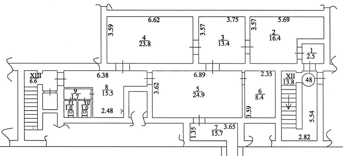 Office vul. Ches'ka 9, 124m212