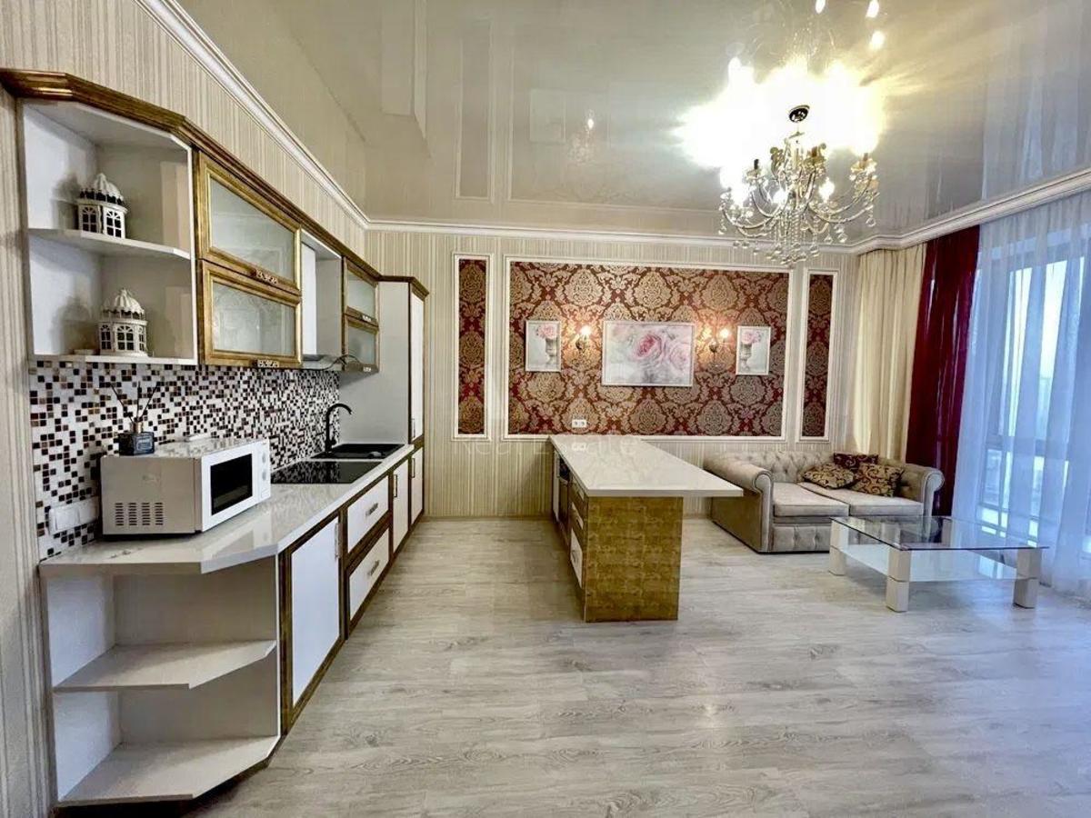 1k apartment nab. Dniprovs'ka 14402683