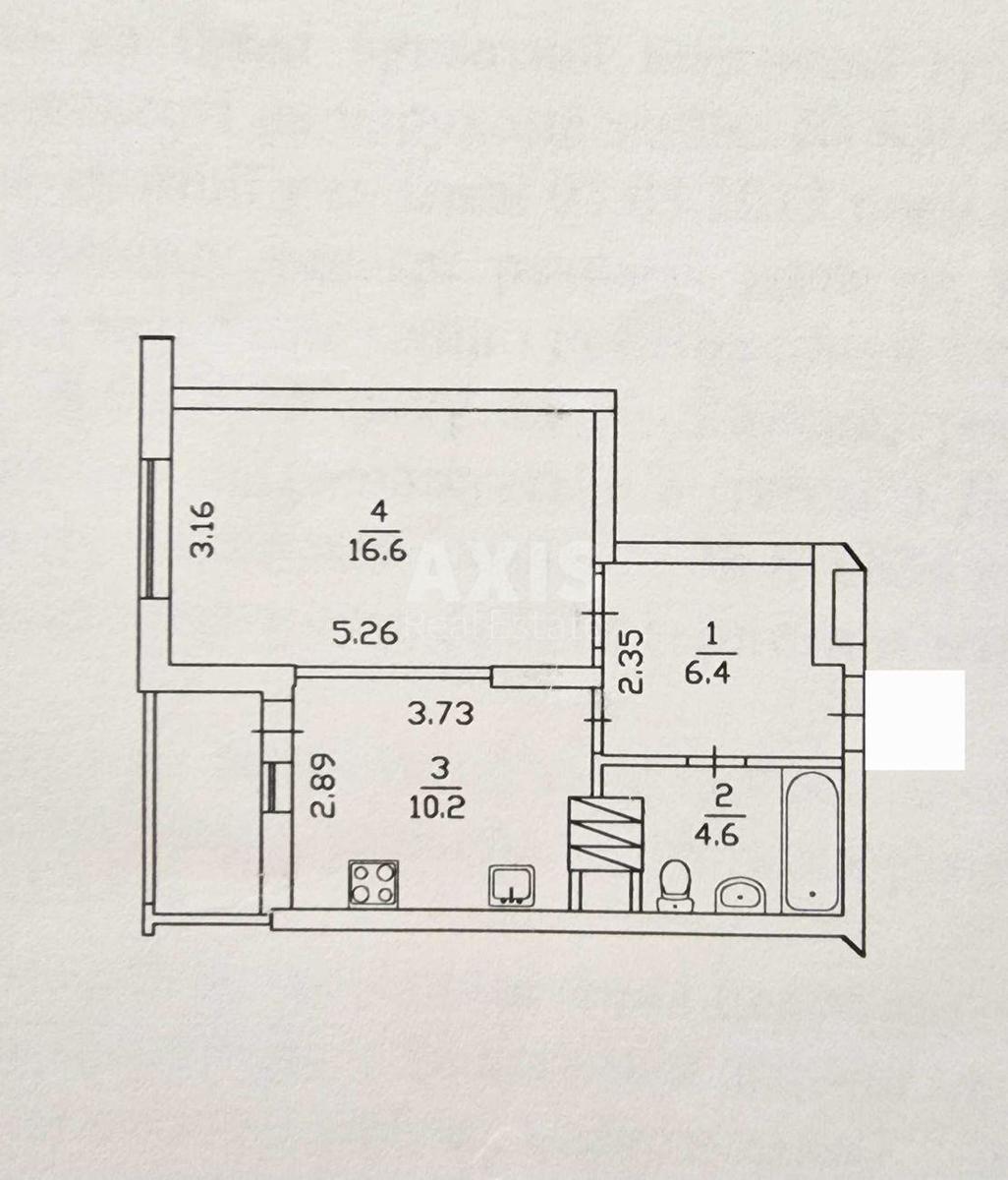 1k apartment vul. Urlivs'ka 238